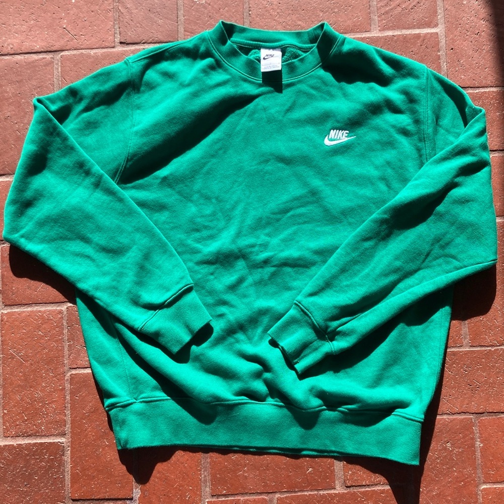 Nike Green Large Crewneck Sweatshirt